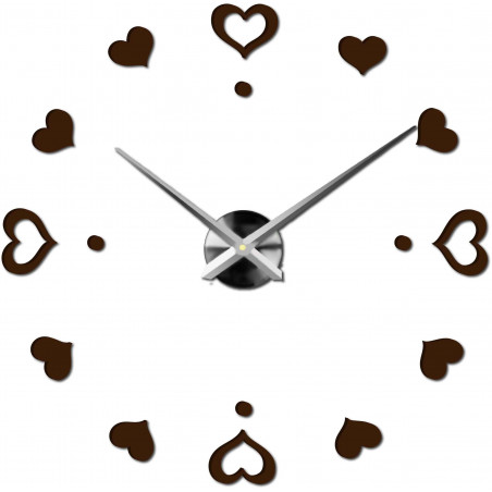 Nalepovacie nástenné hodiny,luxusné hodiny na stentu,plastové hodiny