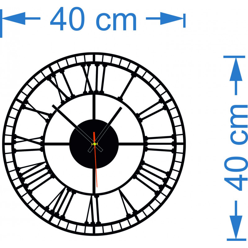 Rozmery drevených hodín na stenu,vintage nástenné hodiny,retro dekorácia