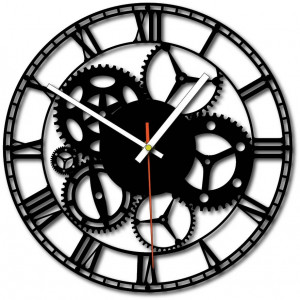 Design nástenné hodiny do obývačky, kuchyne, detskej izby. Hodiny na stenu ako darček. 2