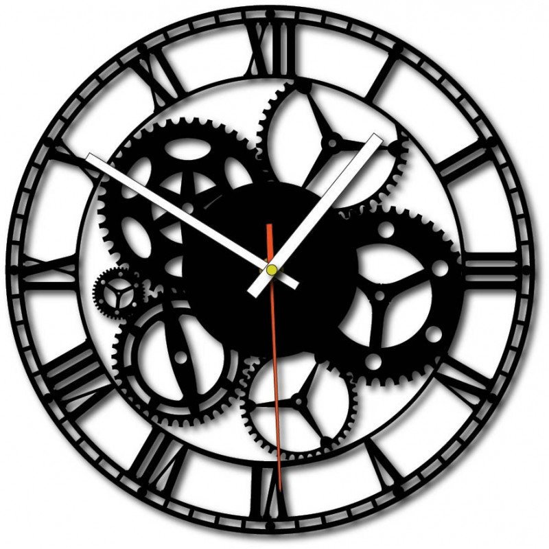 Design nástenné hodiny do obývačky, kuchyne, detskej izby. Hodiny na stenu ako darček.