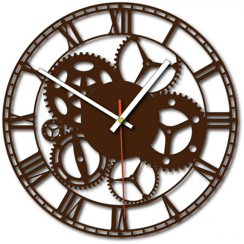 Design nástenné hodiny do obývačky, kuchyne, detskej izby. Hodiny na stenu ako darček.