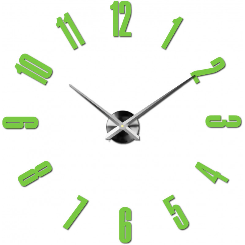 Nalepovacie nástenné hodiny,luxusné hodiny na stentu,plastové hodiny