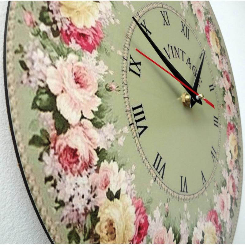 Moderné hodiny na stenu, nástenné hodiny z dreva, preglejka