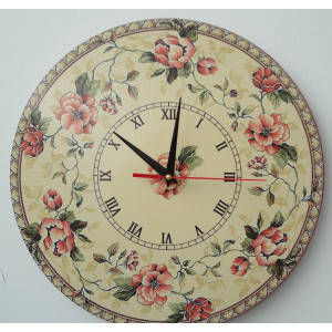 Moderné hodiny na stenu, nástenné hodiny z dreva, preglejka 2