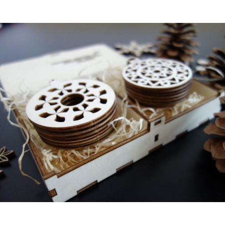 Ozdoby z dreva a plastu,vianočné ozdoby,drevené vintage doplky