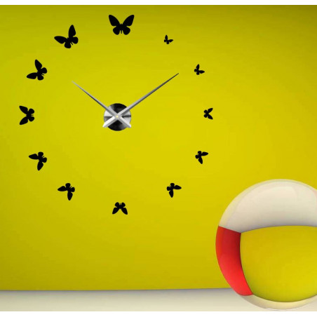 Nalepovacie nástenné hodiny,luxusné hodiny na stentu,plastové hodiny