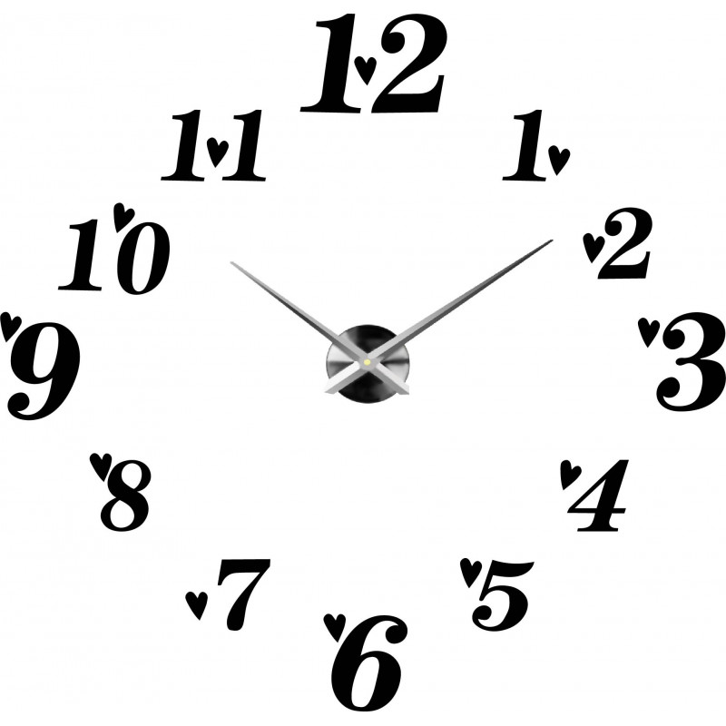 Nalepovacie nástenné hodiny,luxusné hodiny na stentu,plastové hodiny