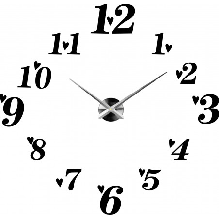 Nalepovacie nástenné hodiny,luxusné hodiny na stentu,plastové hodiny