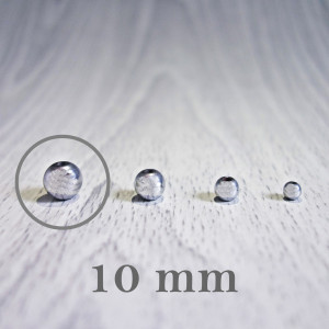 Hematit light - bead mineral - FI 8 mm