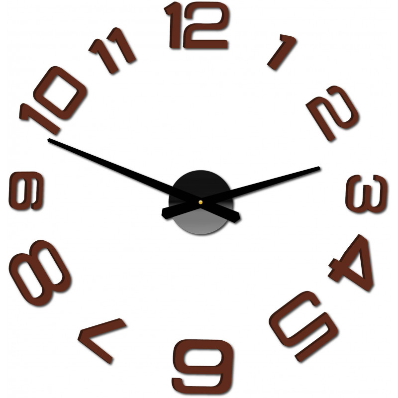 Nástenné hodiny vyrobené z plastu - PELLO