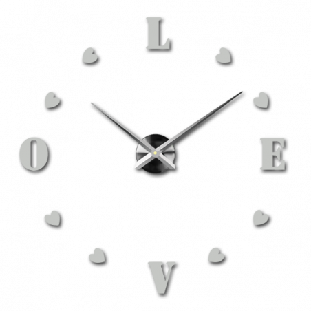 Nalepovacie nástenné hodiny,luxusné hodiny na stentu,plastové hodiny