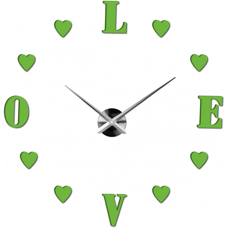 Nalepovacie nástenné hodiny,luxusné hodiny na stentu,plastové hodiny