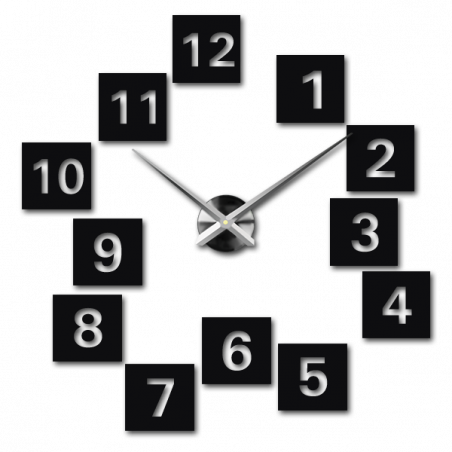 Nalepovacie nástenné hodiny,luxusné hodiny na stentu,plastové hodiny