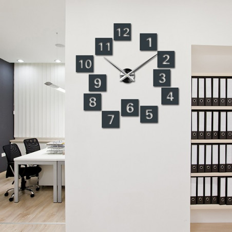 Nalepovacie nástenné hodiny,luxusné hodiny na stentu,plastové hodiny