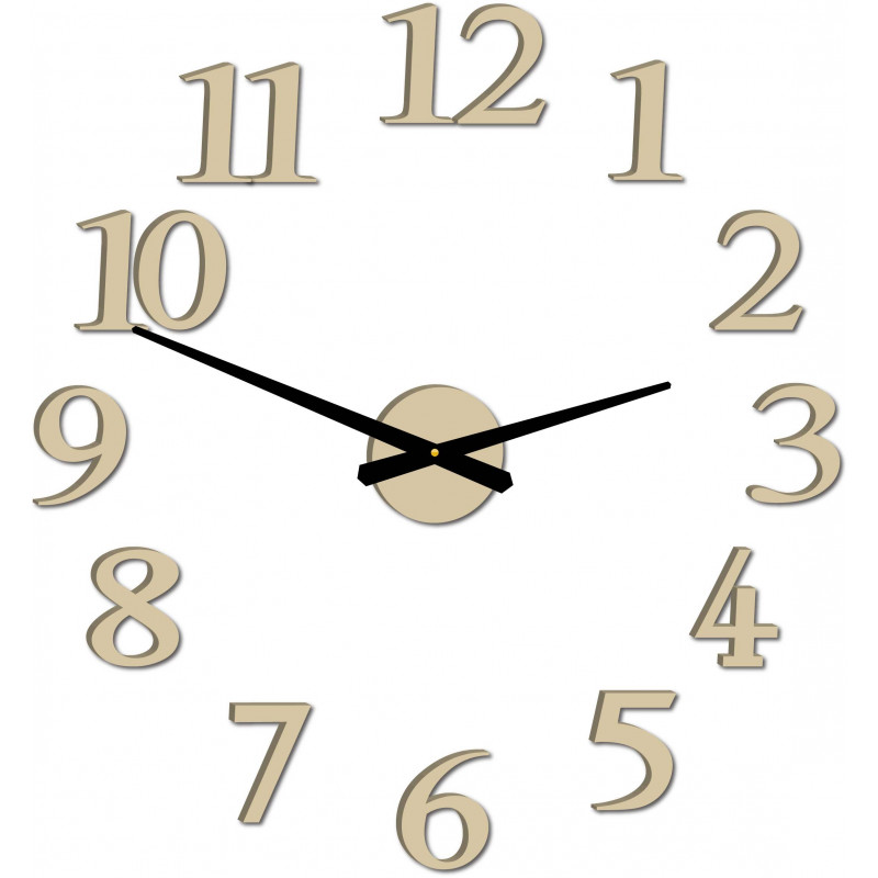 Moderné nástenné hodiny JOLYI FOX Plexi