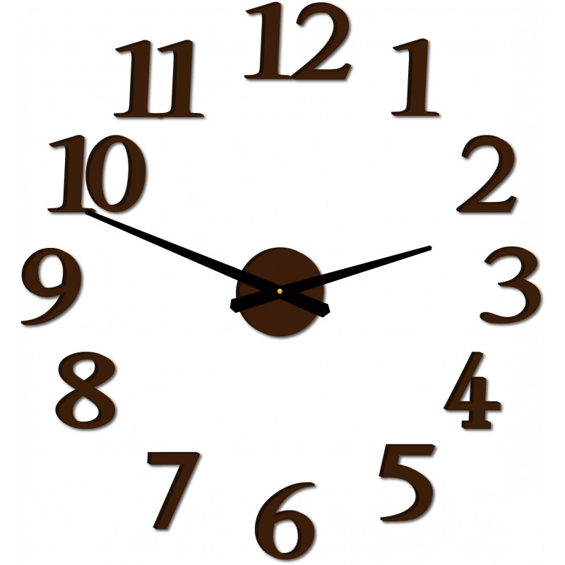 Moderné nástenné hodiny JOLYI FOX Plexi