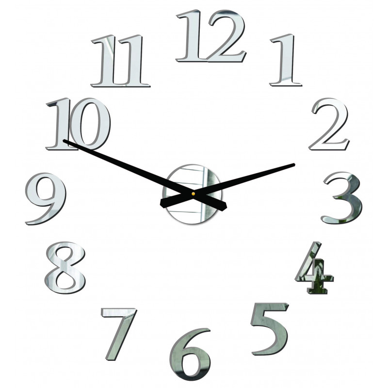 Moderné nástenné hodiny JOLYI FOX Plexi