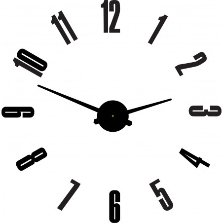 Moderné nástenné hodiny ARABIC PLEXI