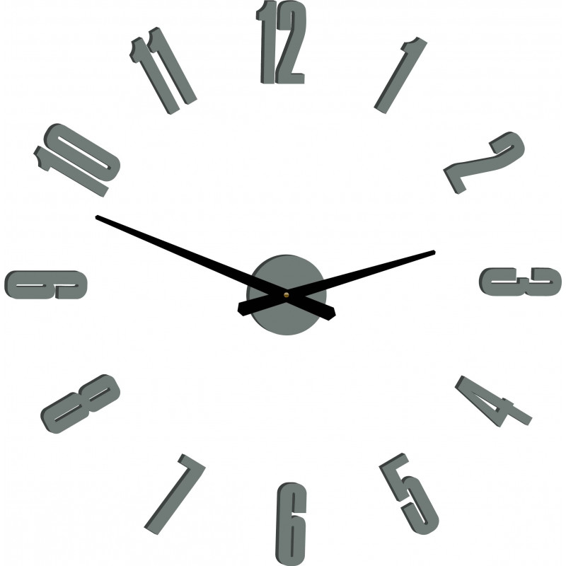 Moderné nástenné hodiny ARABIC PLEXI