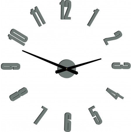 Moderné nástenné hodiny ARABIC PLEXI