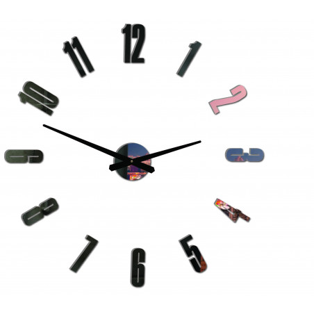 Moderné nástenné hodiny ARABIC PLEXI