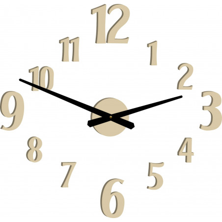 Veľké nástenné hodiny sú krásnou dekoráciou Vášho interiéru.