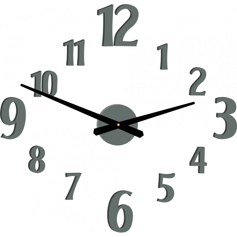 Veľké nástenné hodiny sú krásnou dekoráciou Vášho interiéru.