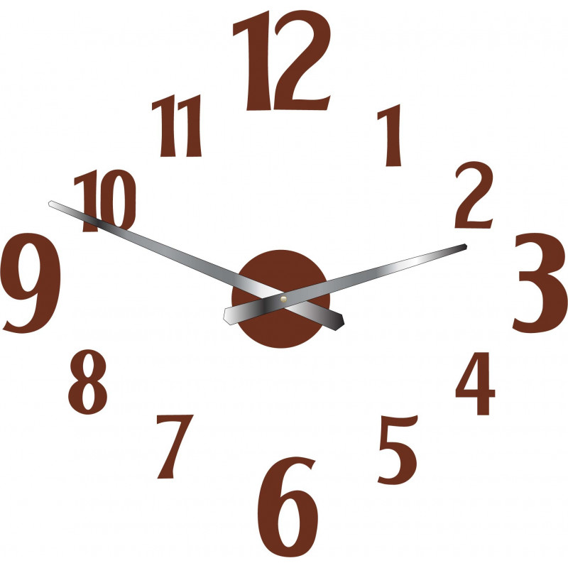 Veľké nástenné hodiny sú krásnou dekoráciou Vášho interiéru.