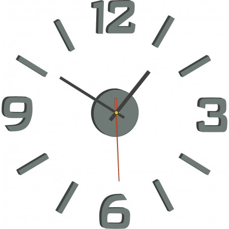 Nástenné hodiny nalepovacie XS SANDERO