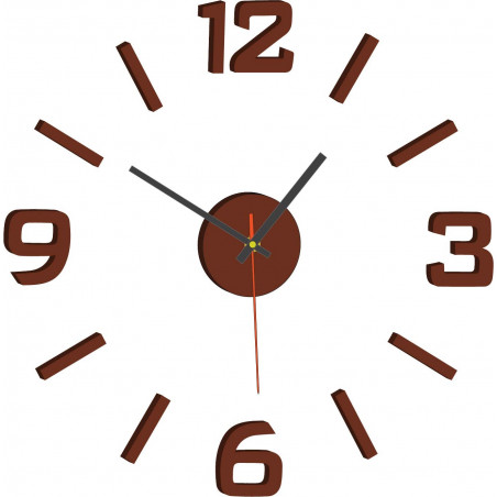 Nástenné hodiny nalepovacie XS SANDERO