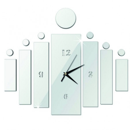 Nástenné hodiny nalepovacie ako darček DIY HOJOKER