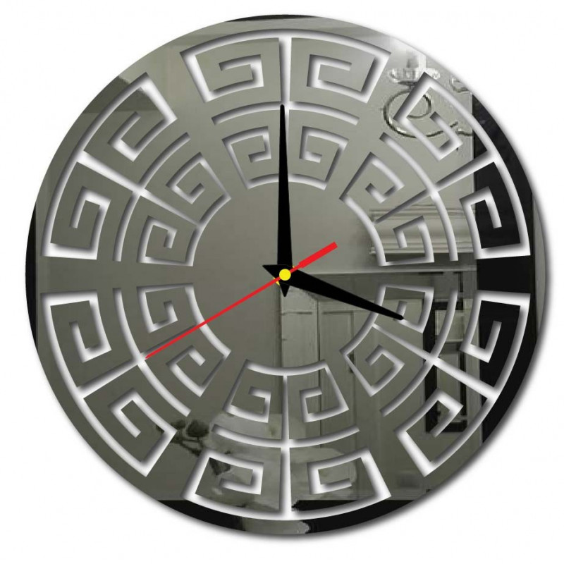 Štýlové akrylové hodiny na stenu – lesklý dekor pre váš domov