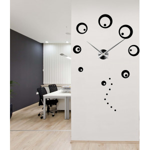 Wall clocks large circles DIY SVARCBACH