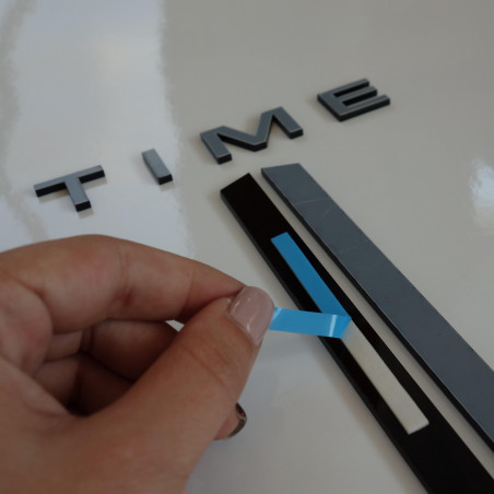 Moderné nástenné hodiny nalepovacie SOFIA XXL DIY samolepka