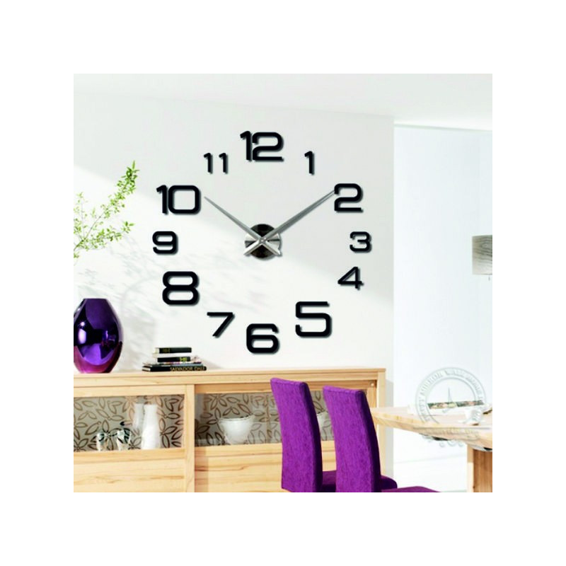 Nástenné hodiny veľké design hodiny DIY KULFOLD