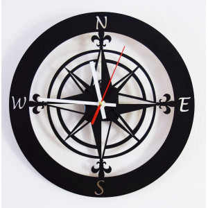 Wall clock of the world side GUALD