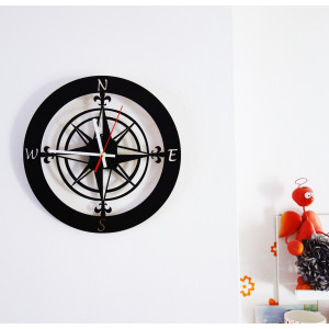 Nástenné hodiny svetové strany GUALD 2