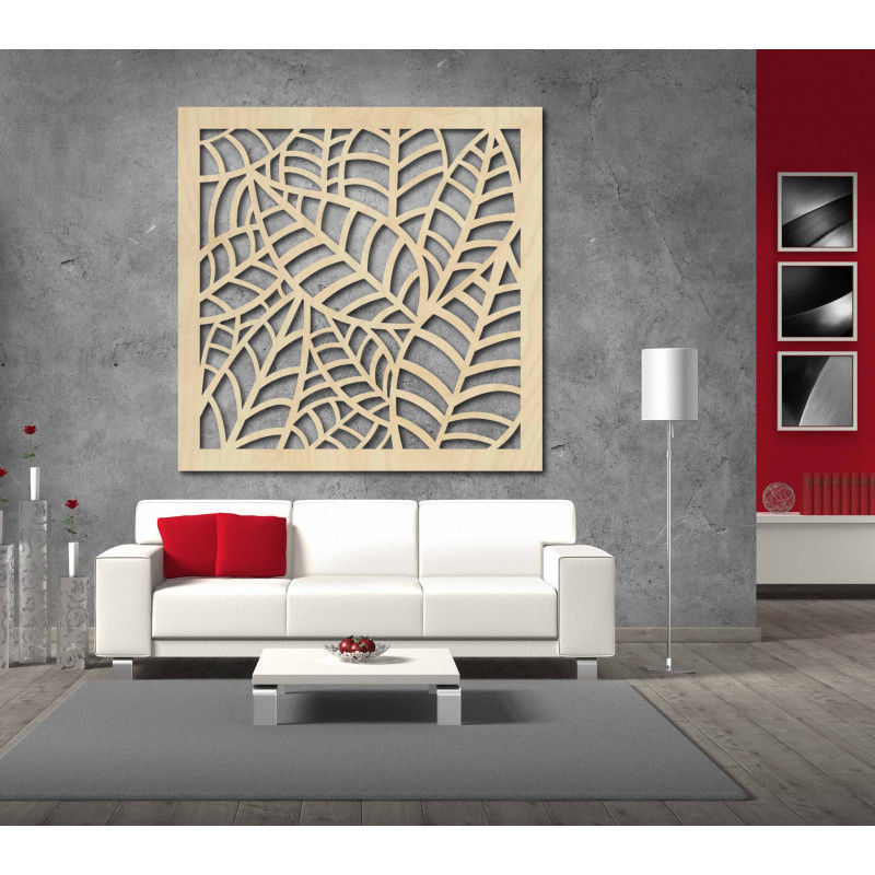 Obraz na stenu vyrezávaný z drevenej preglejky Topoľ PAPRADNO