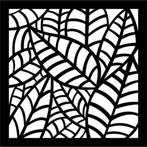 Obraz na stenu vyrezávaný z drevenej preglejky Topoľ PAPRADNO 2