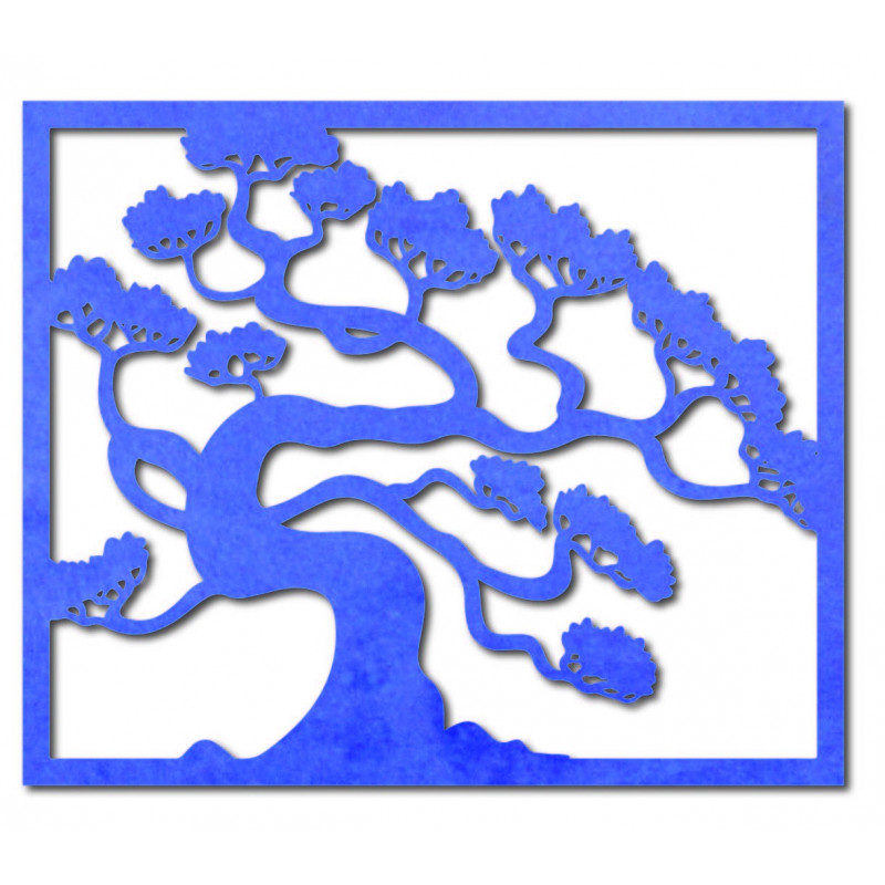 Drevený obraz na stenu strom bonsai drevenej preglejky topoľ DRAZSKA