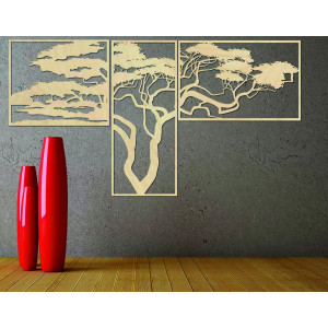 Obraz na stenu z troch častí bonsaj I SENTOP