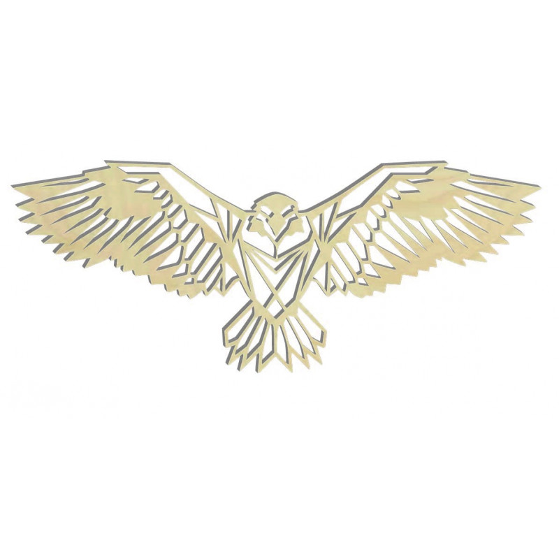 SENTOP vyrezávaný  drevený obraz  orol PR0233 čierny