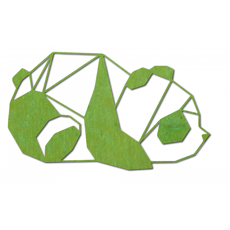 SENTOP Vyrezávaný obraz na stenu medveď PR0242 čierny