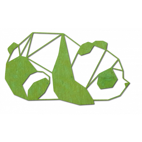 SENTOP Vyrezávaný obraz na stenu medveď PR0242 čierny