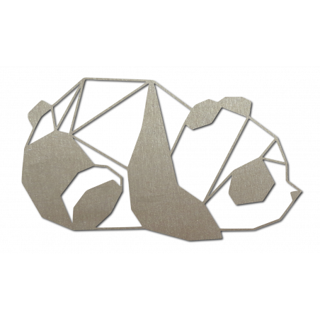 SENTOP Vyrezávaný obraz na stenu medveď PR0242 čierny