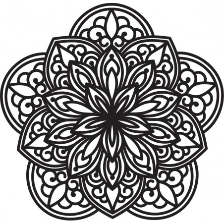 Čarovná mandala na stenu