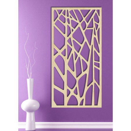 Vyrezávaný drevený obraz na stenu z preglejky HUGO