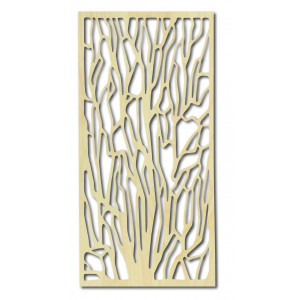 Vyrezávaný Drevený obraz na stenu z preglejky FORGER 2