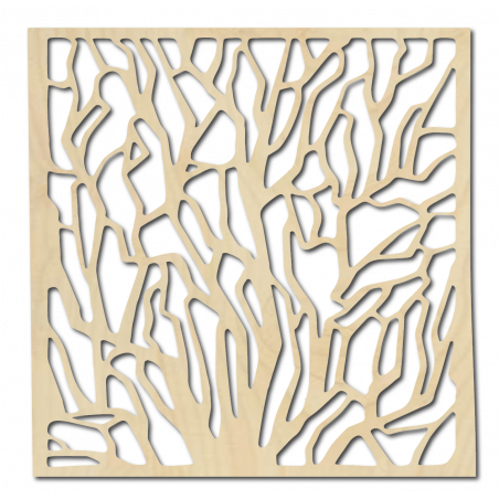 Vyrezávaný Drevený obraz na stenu z preglejky KVADERR