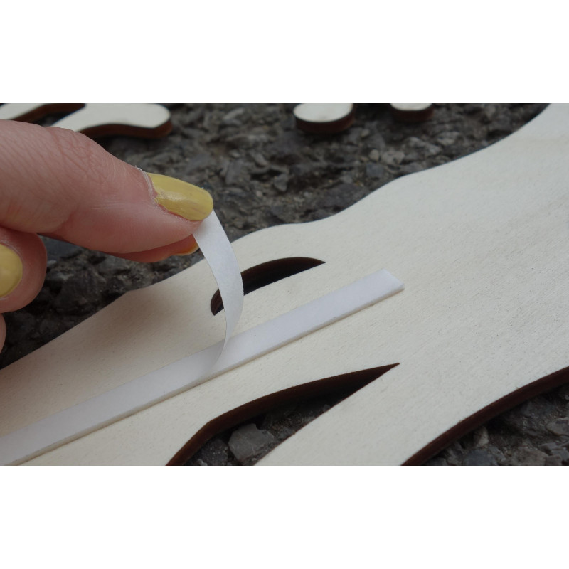 Vyrezávaný Drevený obraz na stenu z preglejky MUSLAY